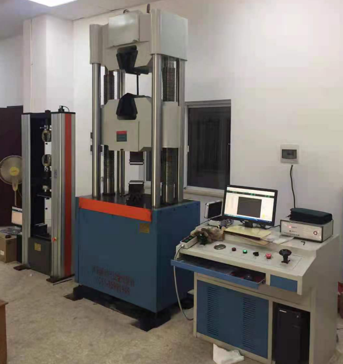 江蘇試金鍛件、汽車零部件微機(jī)控制300噸電液伺服萬能試驗(yàn)機(jī)
